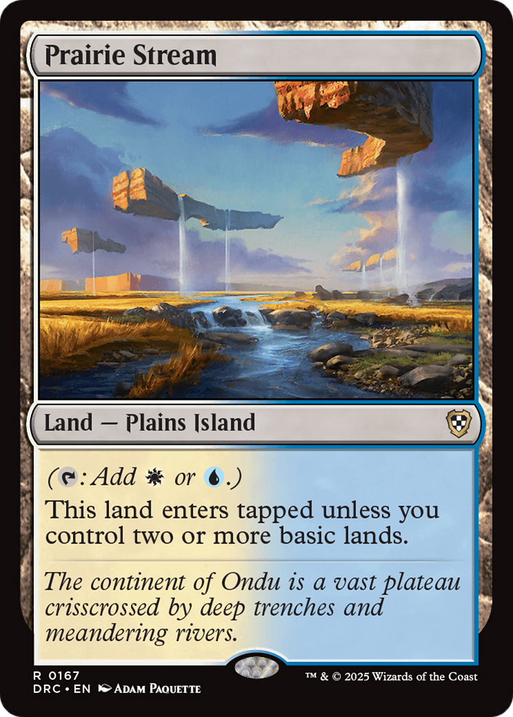 {R} Prairie Stream [Aetherdrift Commander][DRC 167]