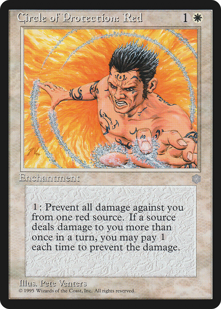 {C} Circle of Protection: Red [Ice Age][ICE 015]