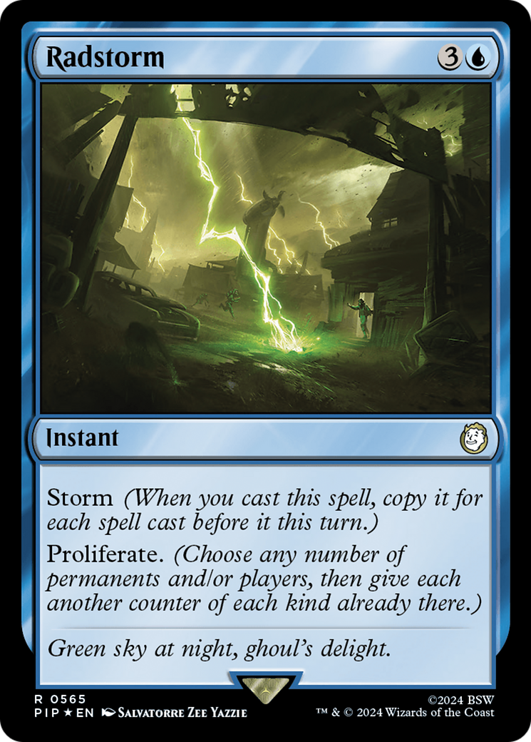 {R} Radstorm (Surge Foil) [Fallout][PIP 565]