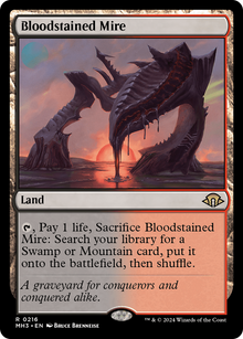 {R} Bloodstained Mire [Modern Horizons 3][MH3 216]