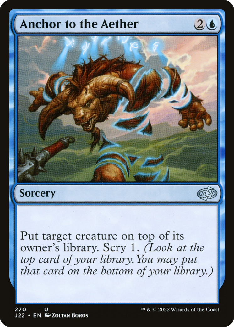 {C} Anchor to the Aether [Jumpstart 2022][J22 270]