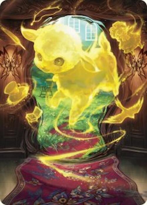 {A} Enduring Innocence Art Card [Duskmourn: House of Horror Art Series][ADSK 046]