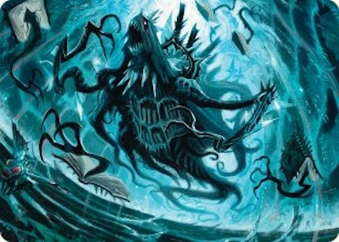 {A} Overlord of the Floodpits Art Card [Duskmourn: House of Horror Art Series][ADSK 004]