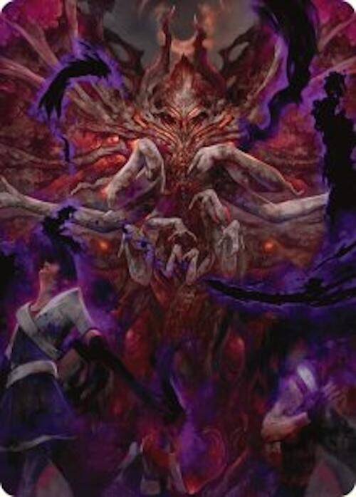 {A} Damnation Art Card [Duskmourn: House of Horror Art Series][ADSK 053]