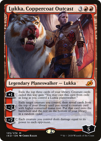 {R} Lukka, Coppercoat Outcast [Ikoria: Lair of Behemoths][IKO 125]