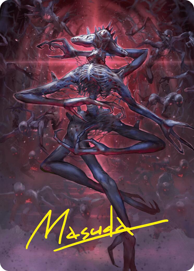 {A} Overlord of the Balemurk Art Card (Gold-Stamped Signature) [Duskmourn: House of Horror Art Series][GS ADSK 047]