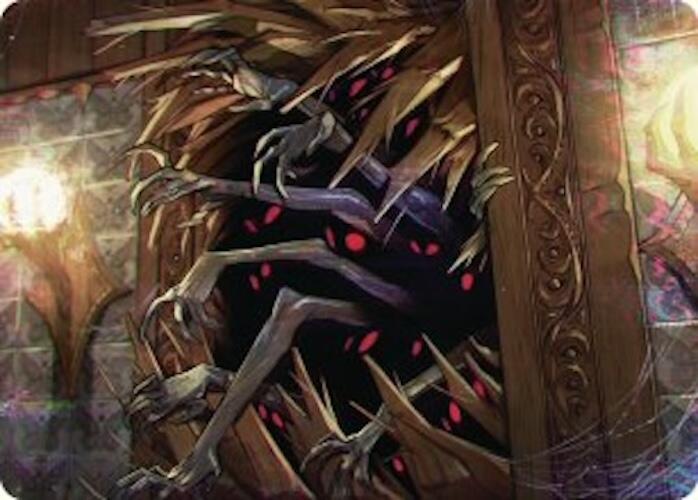 {A} Withering Torment Art Card [Duskmourn: House of Horror Art Series][ADSK 033]