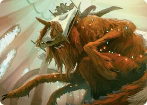 {A} Bedhead Beastie Art Card [Duskmourn: House of Horror Art Series][ADSK 011]