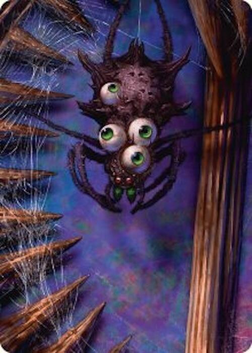 {A} Spider Art Card [Duskmourn: House of Horror Art Series][ADSK 054]
