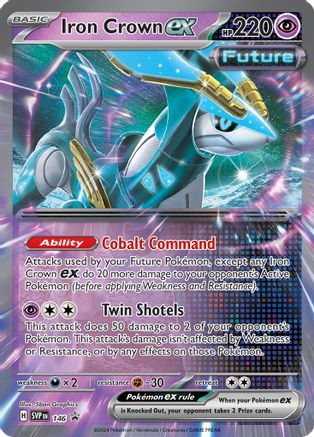 [PKM] Iron Crown ex (146) [Scarlet & Violet: Black Star Promos]