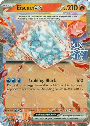 [PKM] Eiscue ex (042/197) (Holiday Calendar) [Miscellaneous Cards]