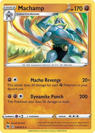 [PKM] Machamp (26/73) (Intro Deck) [Sword & Shield: Champion's Path]