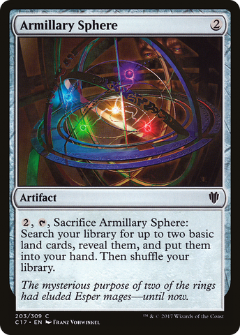 {C} Armillary Sphere [Commander 2017][C17 203]