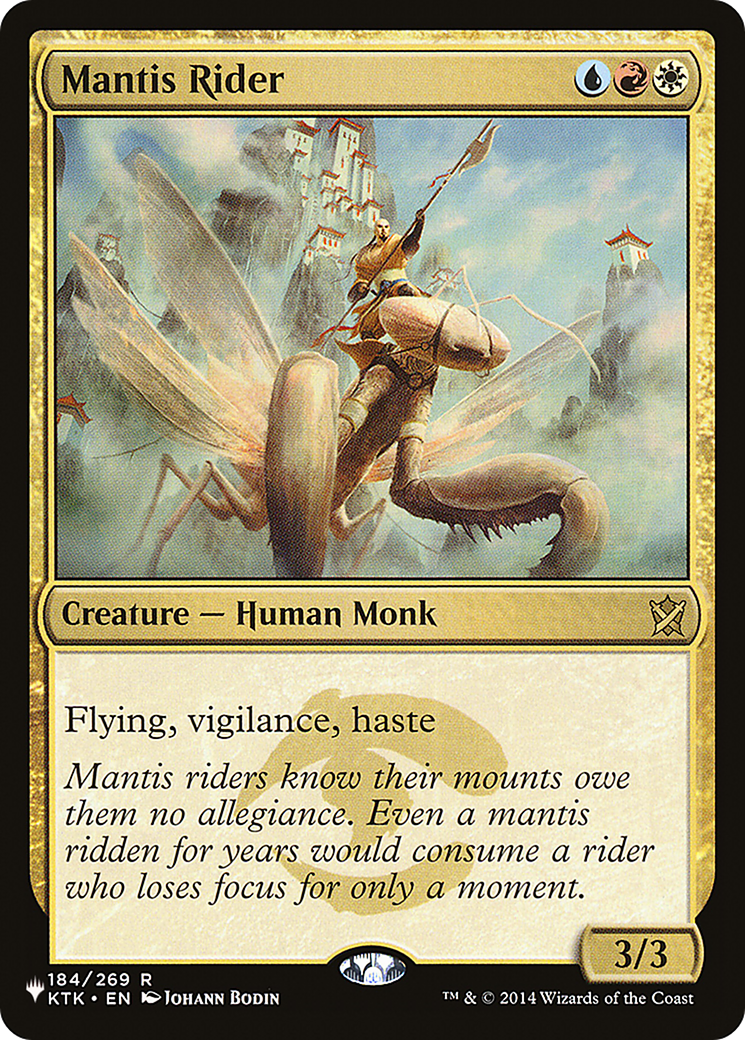 Mantis Rider [LIST 184/269]