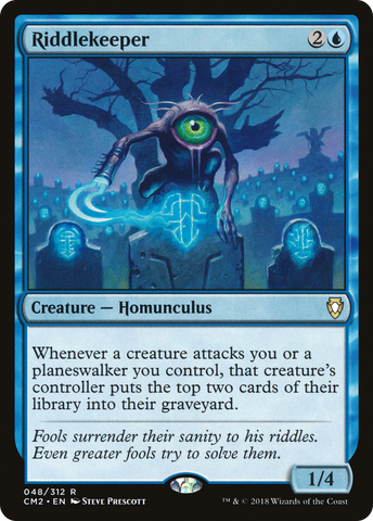 {R} Riddlekeeper [Commander Anthology Volume II][CM2 048]