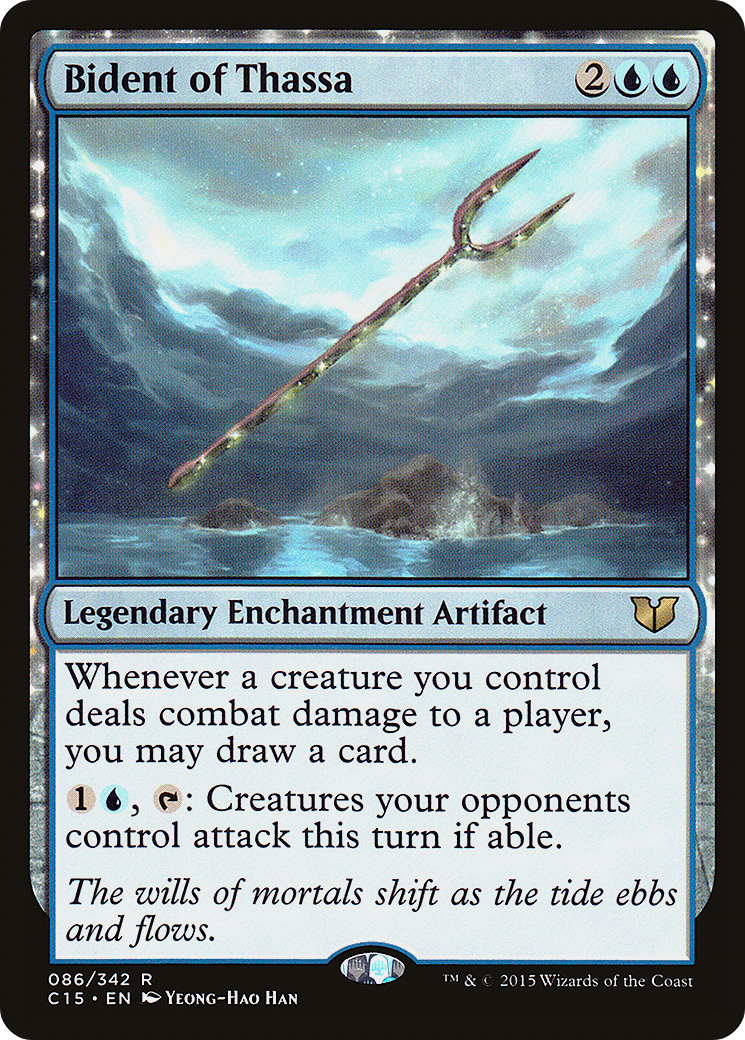 {R} Bident of Thassa [Commander 2015][C15 086] - Misty Mountain Games