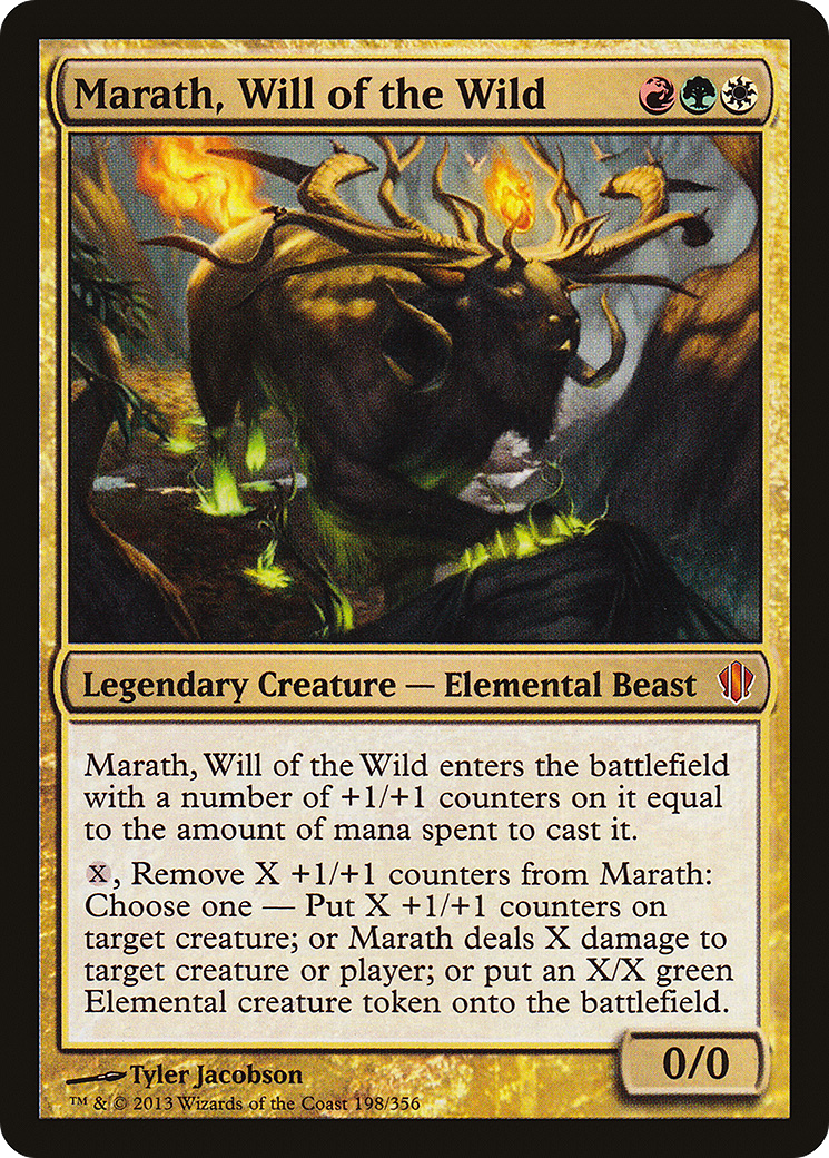 {R} Marath, Will of the Wild [Commander 2013][C13 198]
