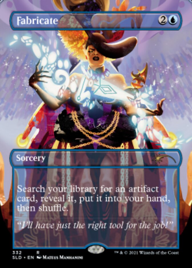 {R} Fabricate (Borderless) [Secret Lair Drop Series][SLD 332]