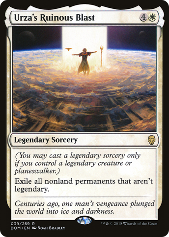 {R} Urza's Ruinous Blast [Dominaria][DOM 039]