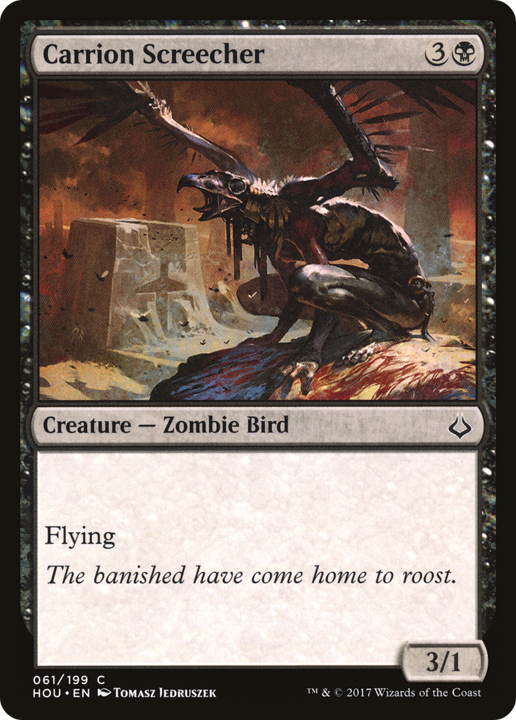 {C} Carrion Screecher [Hour of Devastation][HOU 061]