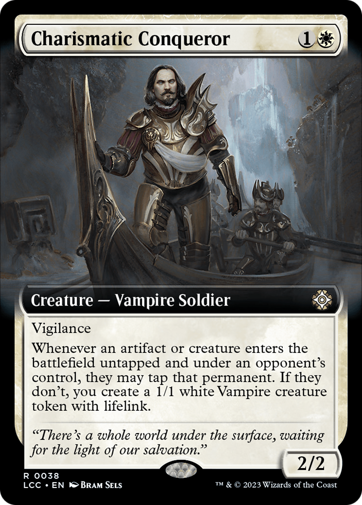 {R} Charismatic Conqueror (Extended Art) [The Lost Caverns of Ixalan Commander][LCC 038]