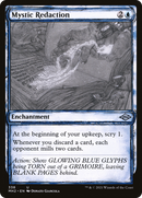 {C} Mystic Redaction (Sketch) [Modern Horizons 2][MH2 338]