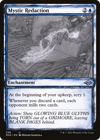 {C} Mystic Redaction (Sketch) [Modern Horizons 2][MH2 338]