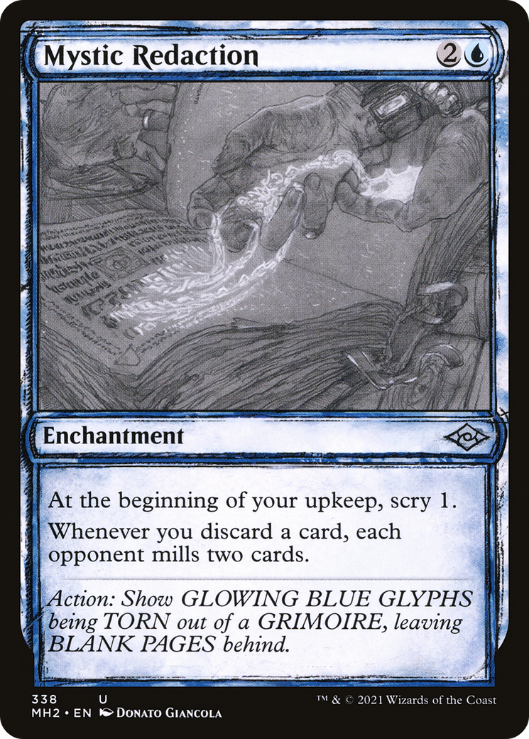 {C} Mystic Redaction (Sketch) [Modern Horizons 2][MH2 338]