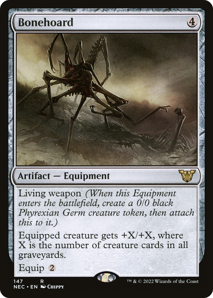 {R} Bonehoard [Kamigawa: Neon Dynasty Commander][NEC 147]