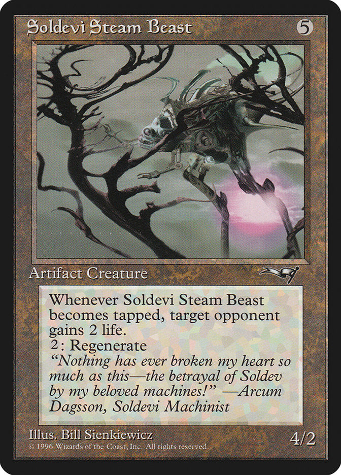 {C} Soldevi Steam Beast (Purple Light Background) [Alliances][ALL 133A]
