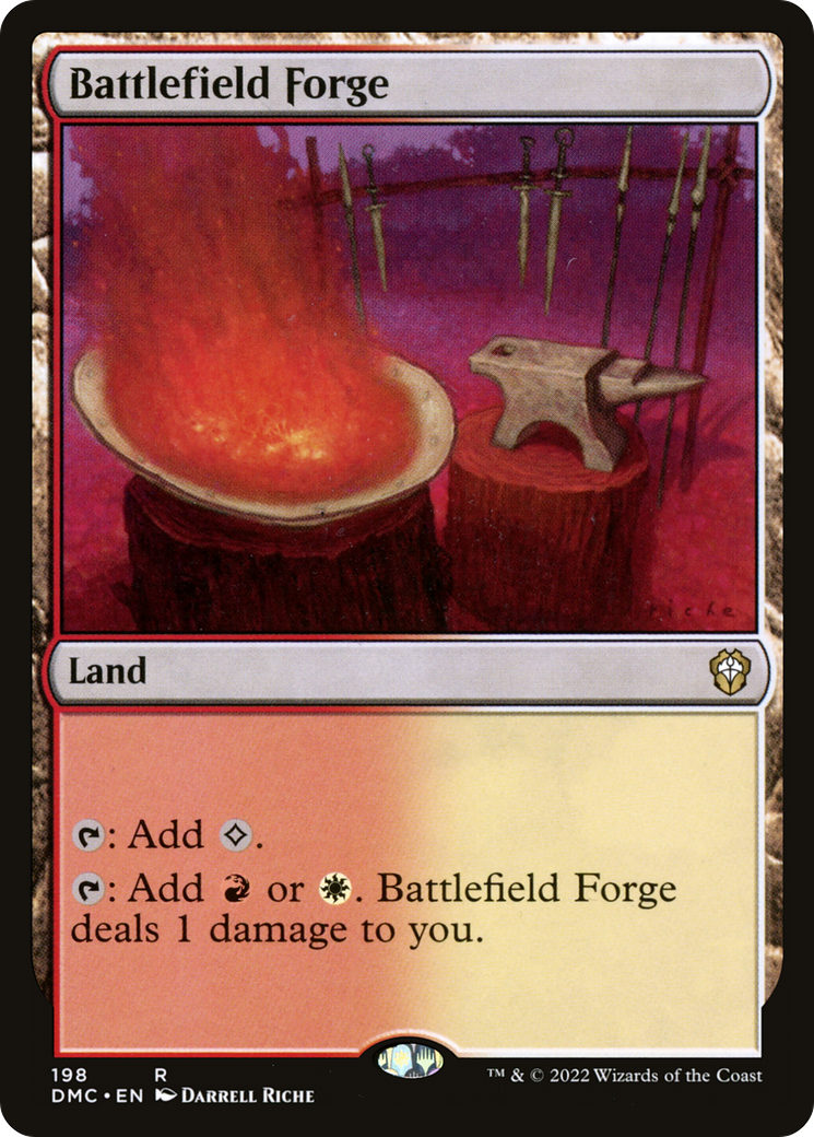 {R} Battlefield Forge [Dominaria United Commander][DMC 198]