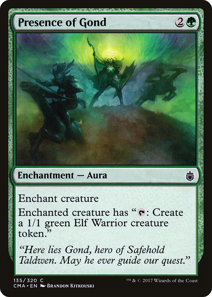 {C} Presence of Gond [Commander Anthology][CMA 135]