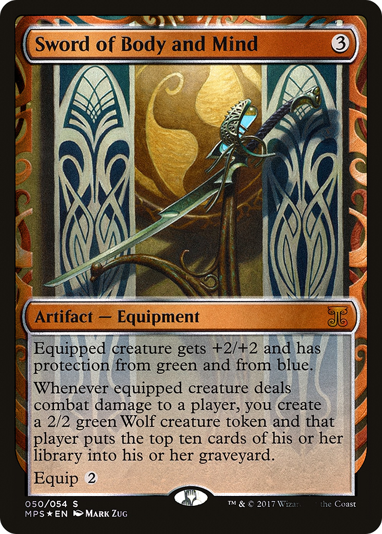 {R} Sword of Body and Mind [Kaladesh Inventions][MPS 050] - Misty Mountain Games