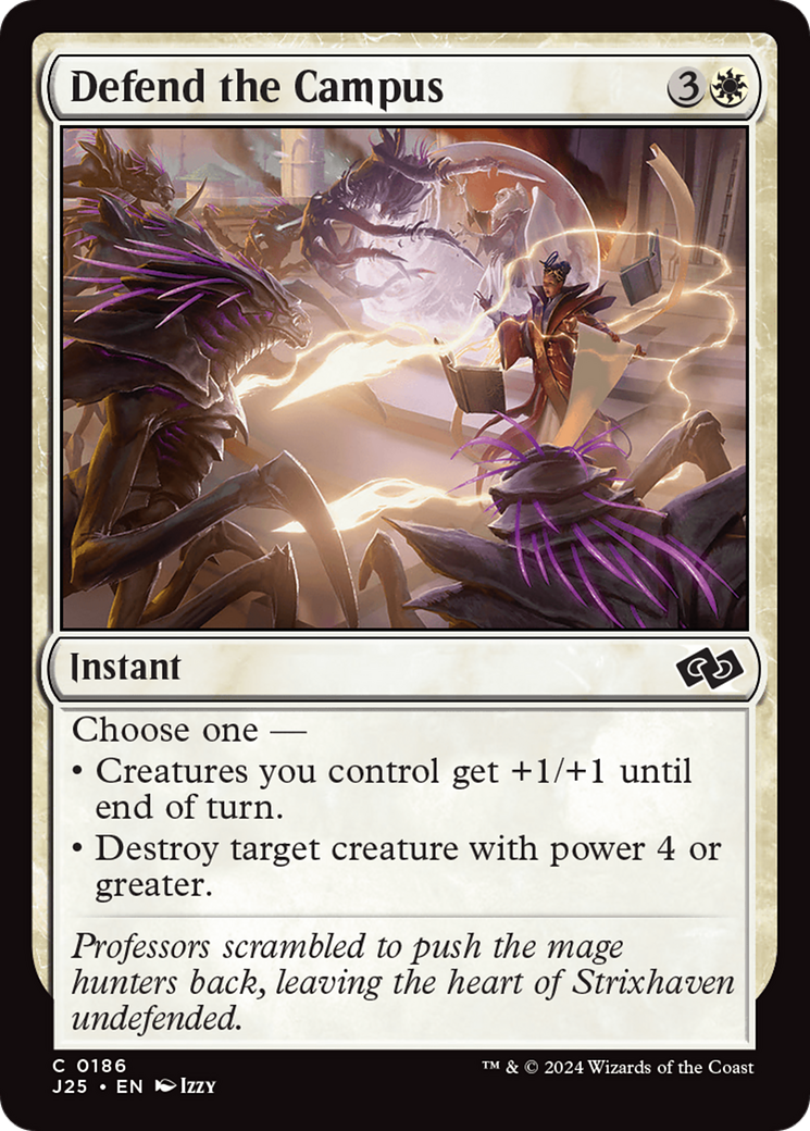 {C} Defend the Campus [Foundations Jumpstart][J25 186]