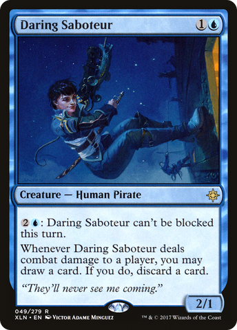 {R} Daring Saboteur [Ixalan][XLN 049]
