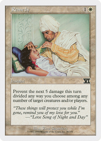 {C} Remedy [Classic Sixth Edition][6ED 036]