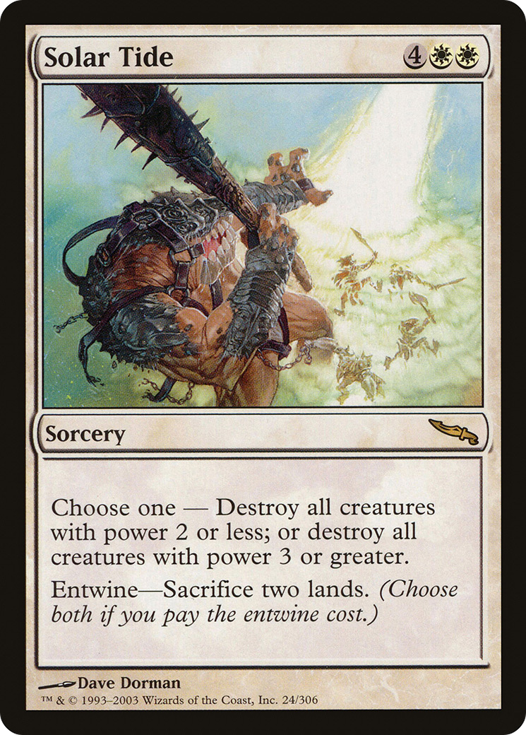 {R} Solar Tide [Mirrodin][MRD 024] - Misty Mountain Games