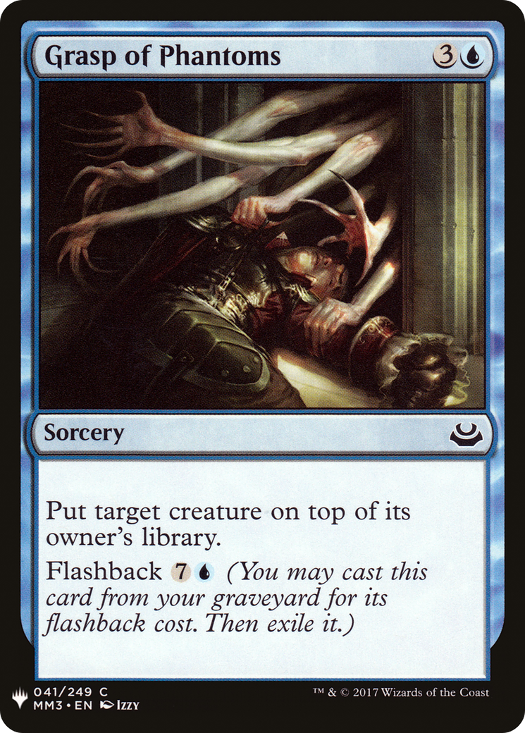 {C} Grasp of Phantoms [LIST MM3-41]