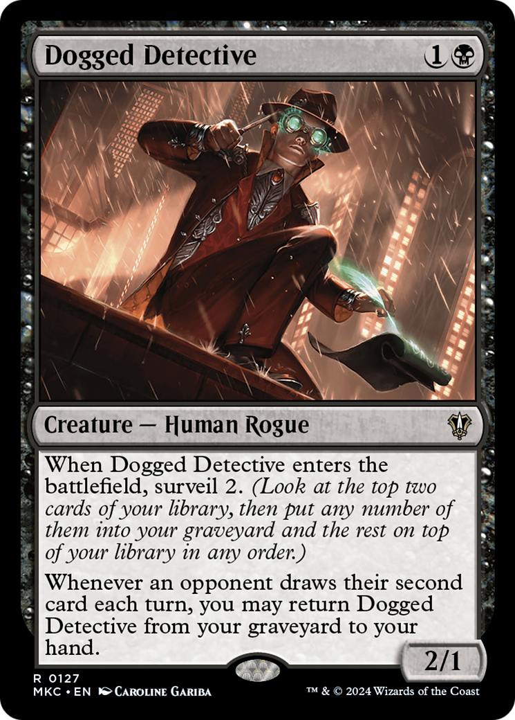 {R} Dogged Detective [Murders at Karlov Manor Commander][MKC 127]