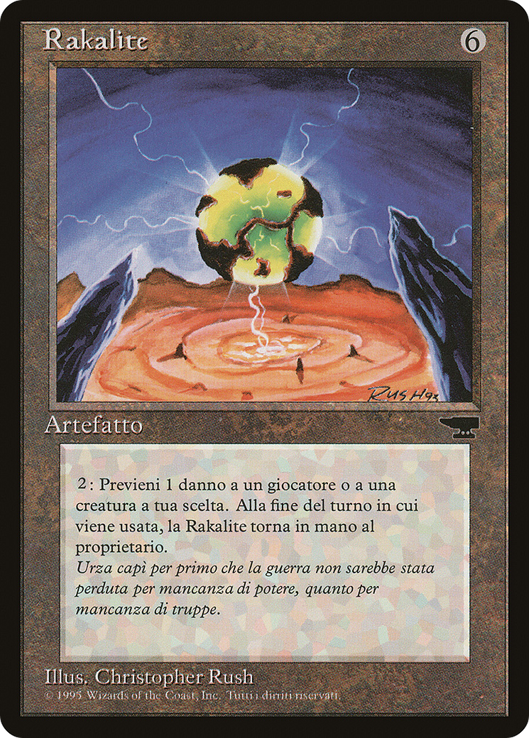 {C} Rakalite (Italian) [Rinascimento][RIN 135]