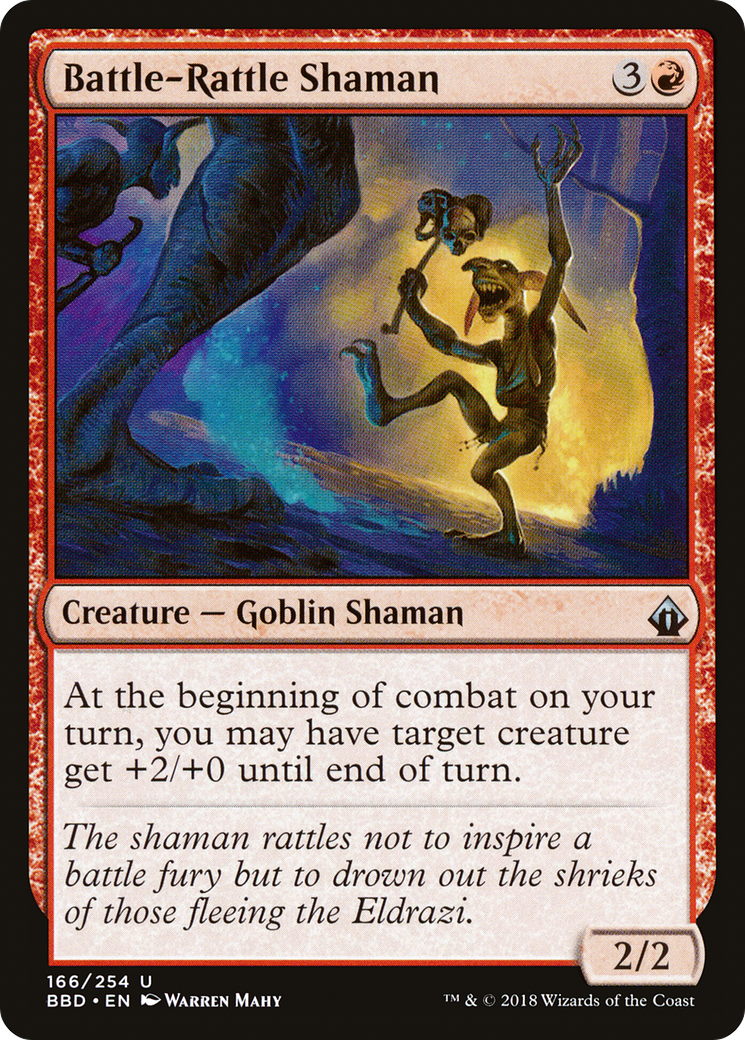 {C} Battle-Rattle Shaman [Battlebond][BBD 166]