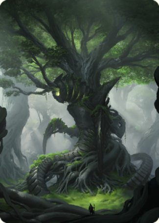 {A} Forest Art Card [The Brothers' War Art Series][ABRO 053]
