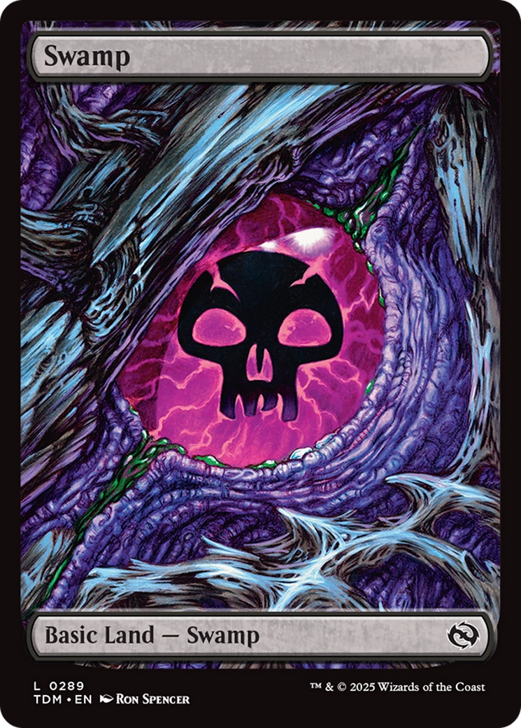 {B} Swamp (0289) [Tarkir: Dragonstorm][TDM 289]