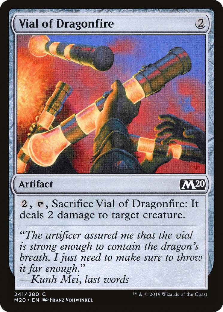 {C} Vial of Dragonfire [Core Set 2020][M20 241]