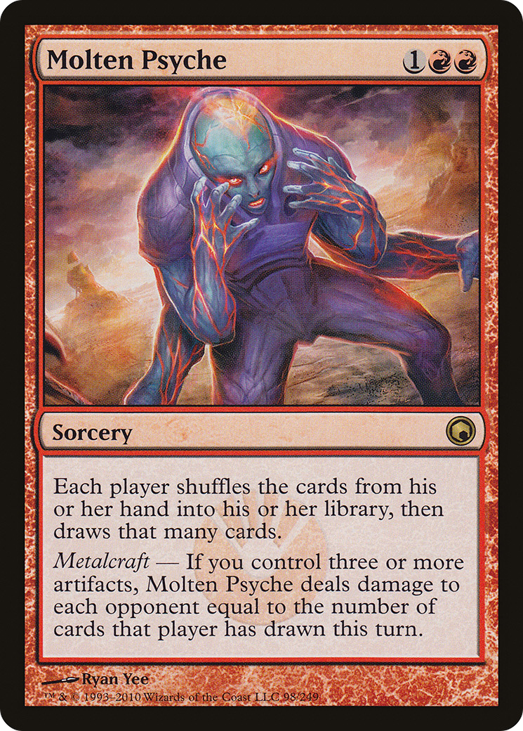 {R} Molten Psyche [Scars of Mirrodin][SOM 098] - Misty Mountain Games