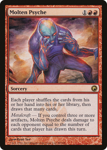 {R} Molten Psyche [Scars of Mirrodin][SOM 098]