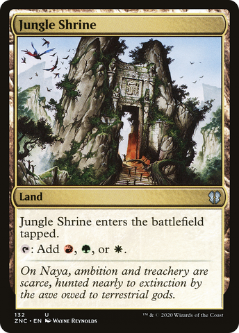 {C} Jungle Shrine [Zendikar Rising Commander][ZNC 132]