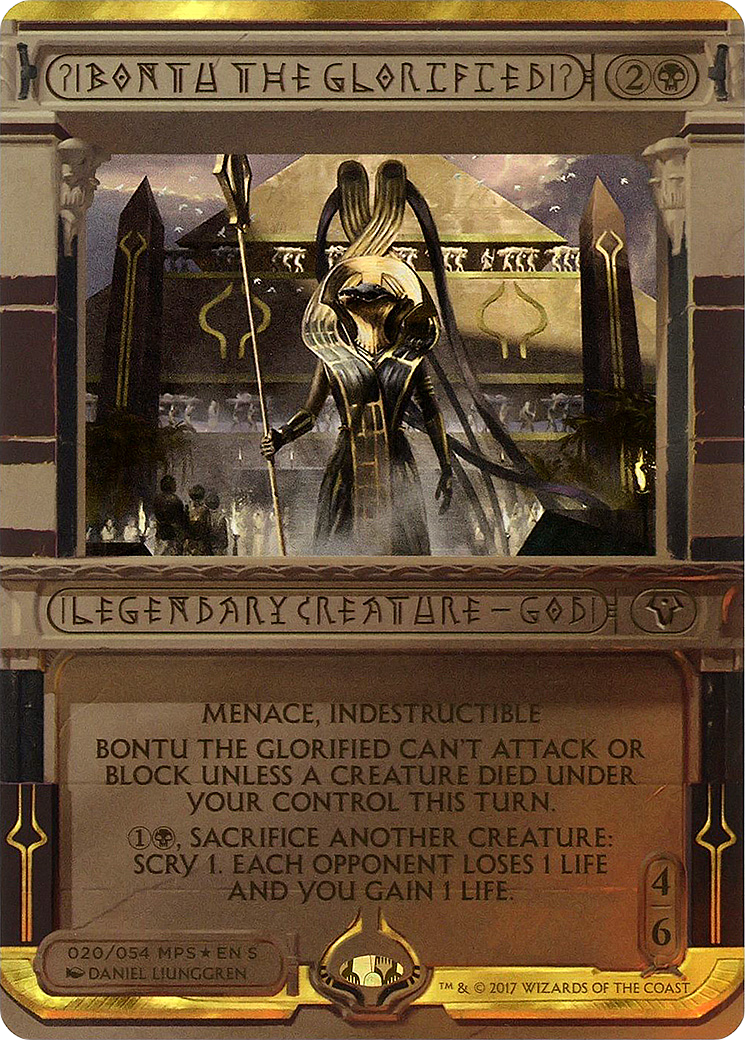 {R} Bontu the Glorified (Invocation) [Amonkhet Invocations][MP2 020]