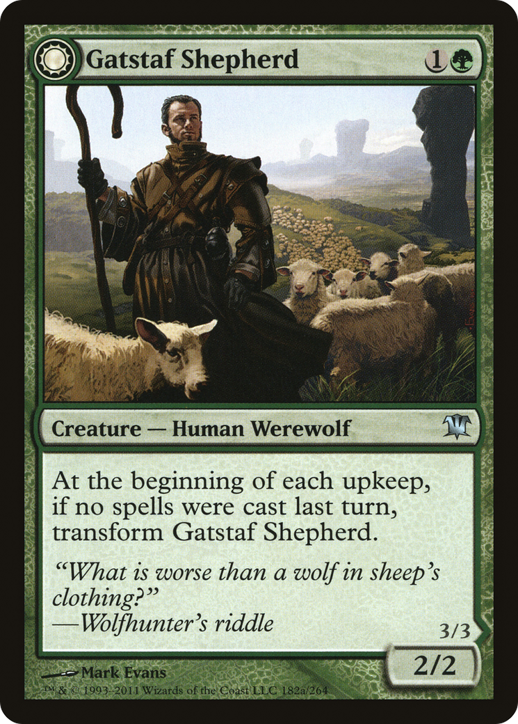 {C} Gatstaf Shepherd // Gatstaf Howler [Innistrad][ISD 182] - Misty Mountain Games