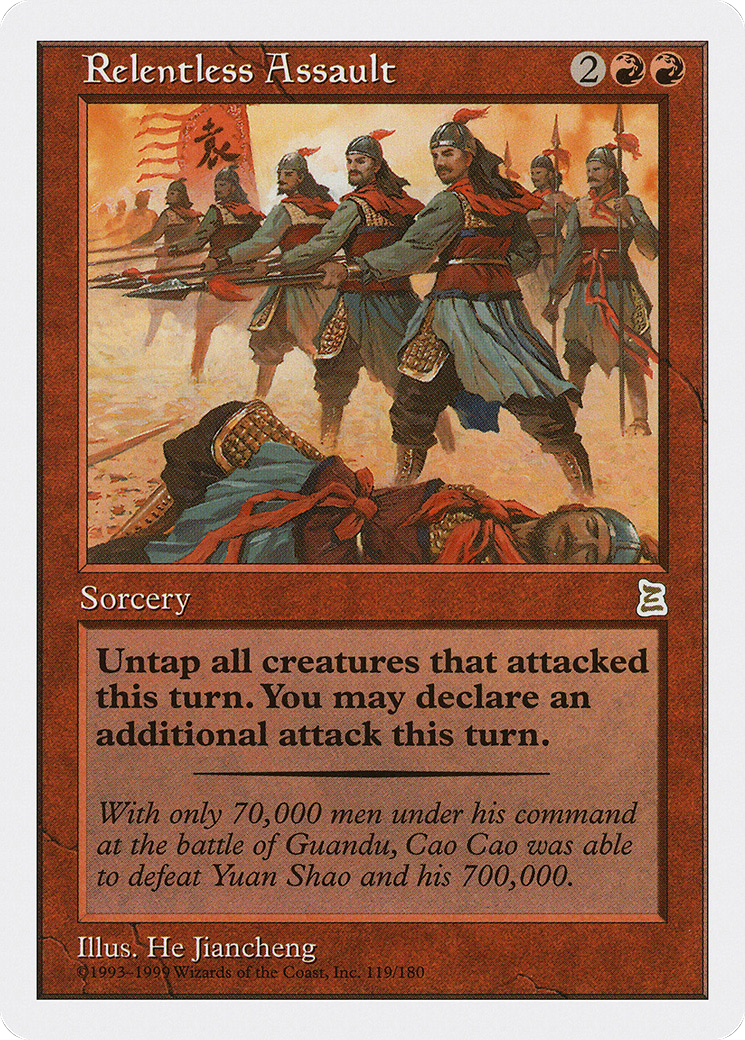 {R} Relentless Assault [Portal Three Kingdoms][PTK 119] - Misty Mountain Games